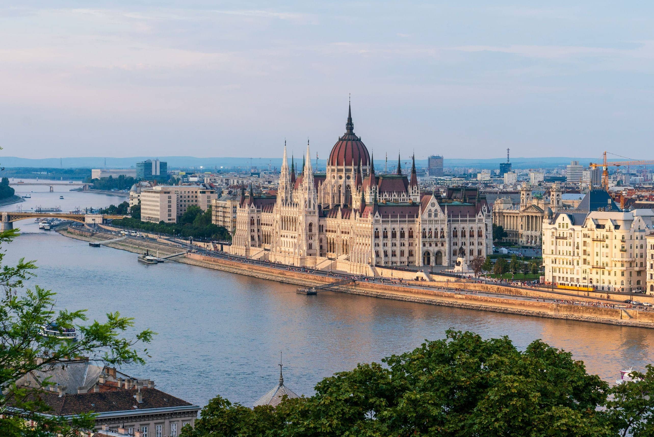 Cinematic view of Hungary